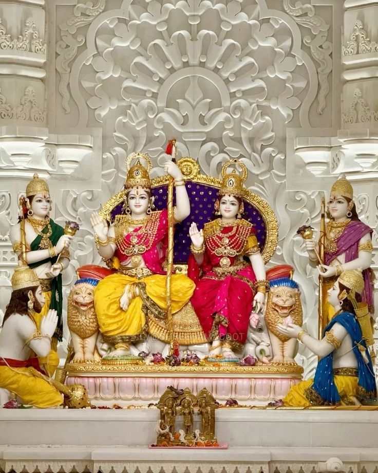 Ram Darbar — Shri Ram, Sita Mata, Laxman and Hanuman